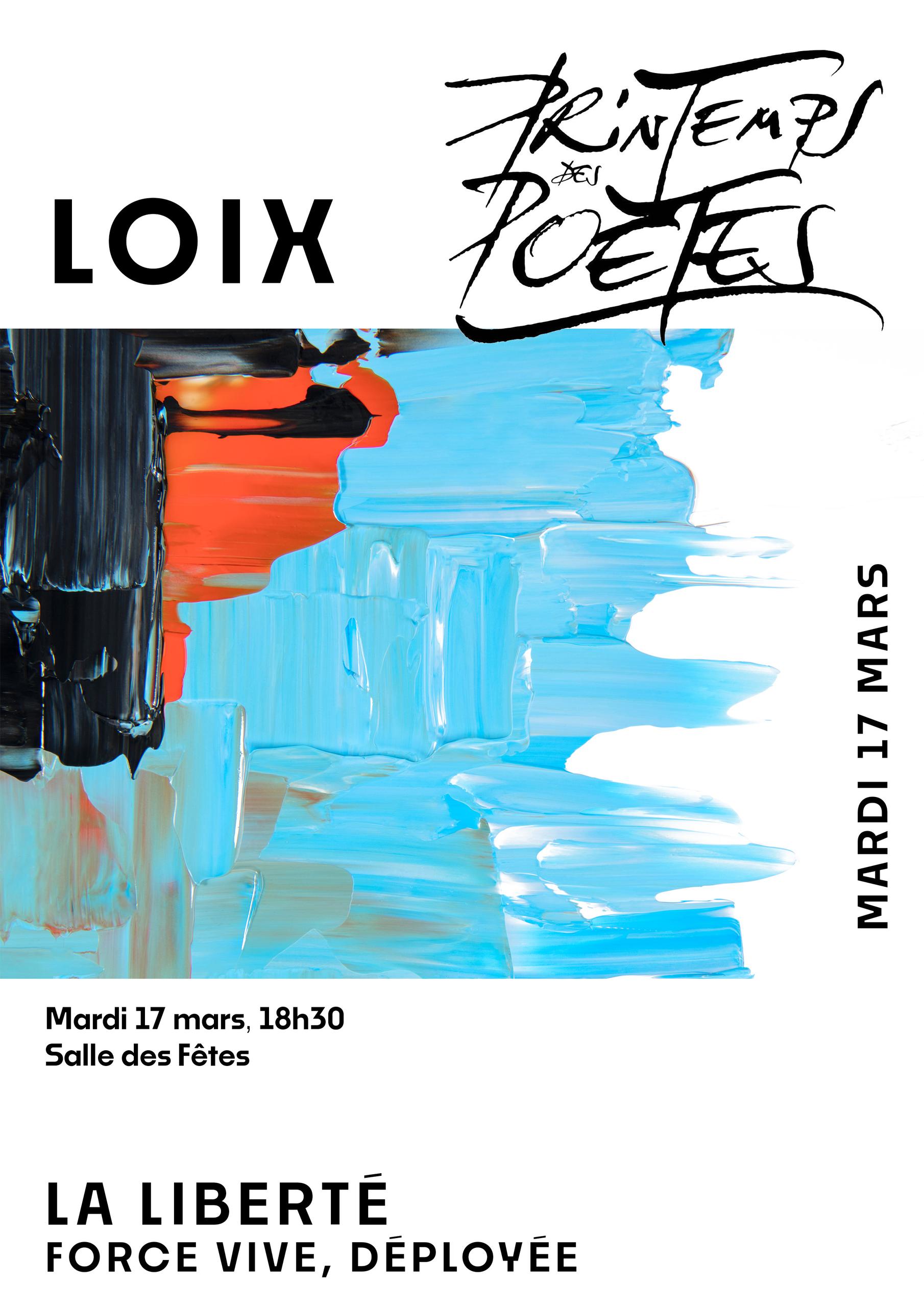 Le Printemps des Poètes - Lecture de poésies à LOIX