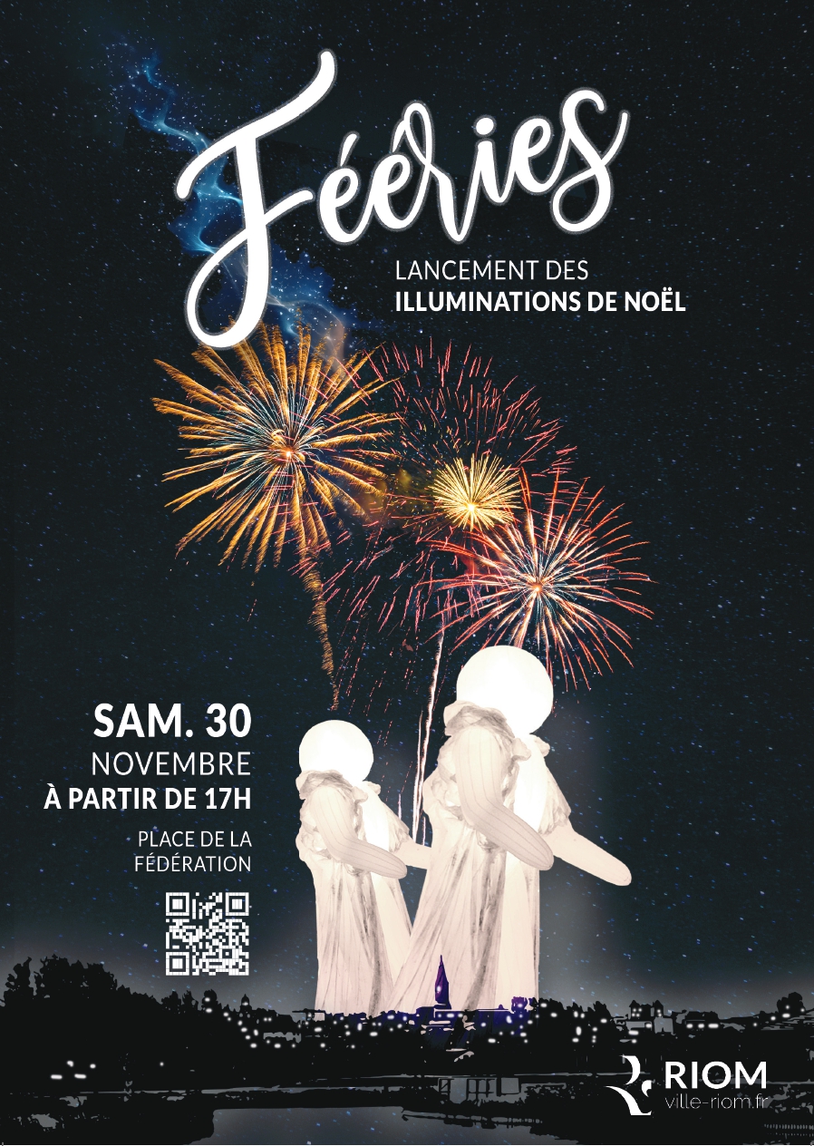 Lancement des illuminations de Noel « Les Fééries »