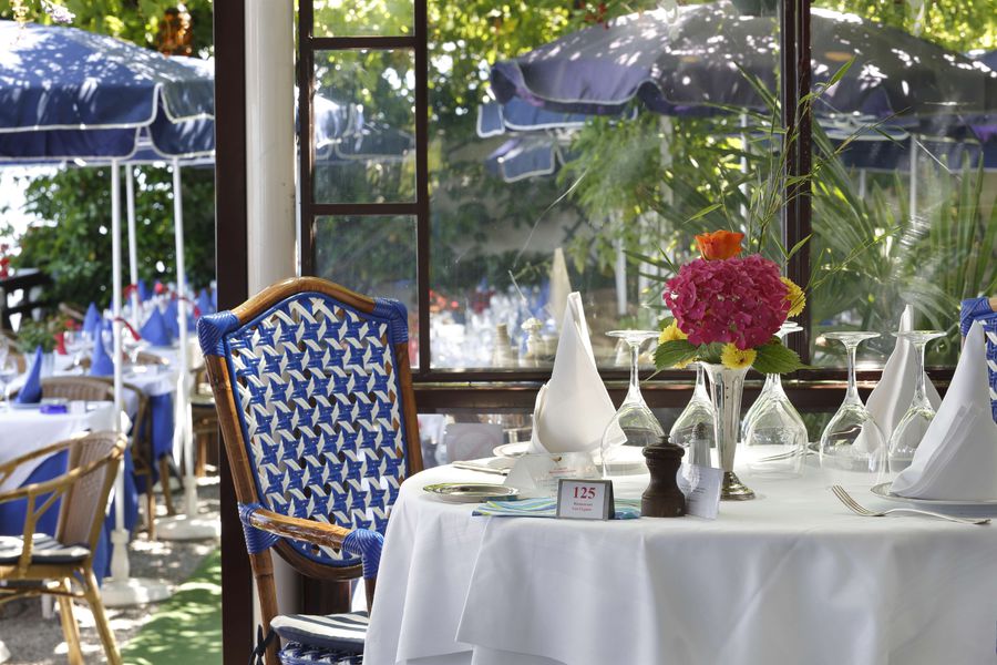 Hôtel Les Cygnes (restaurant veranda)