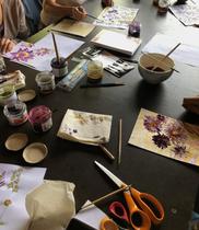 Atelier encre végétale - Colmars - Photo 2