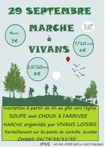 Marche à Vivans