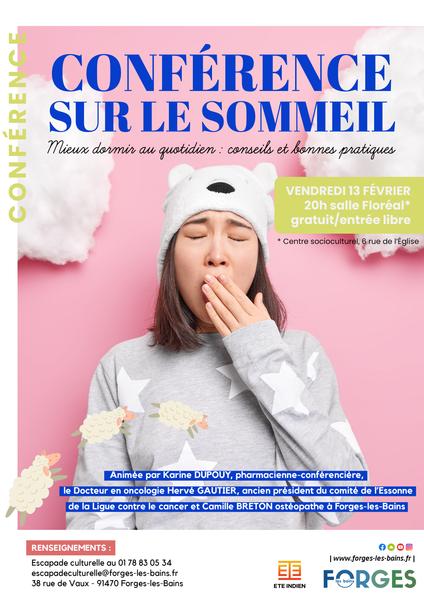 Conférence sur le sommeil