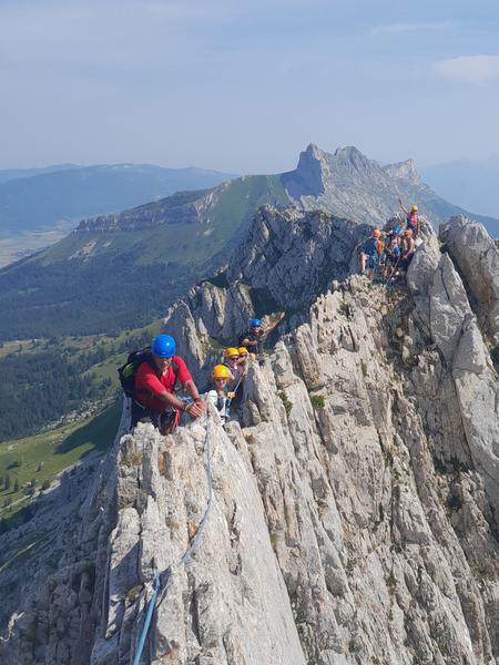 Traversée des arêtes du Gerbier