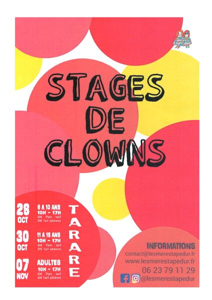 Stages de clowns