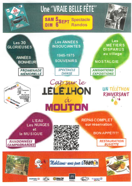 Cap sur le Téléthon à Mouton