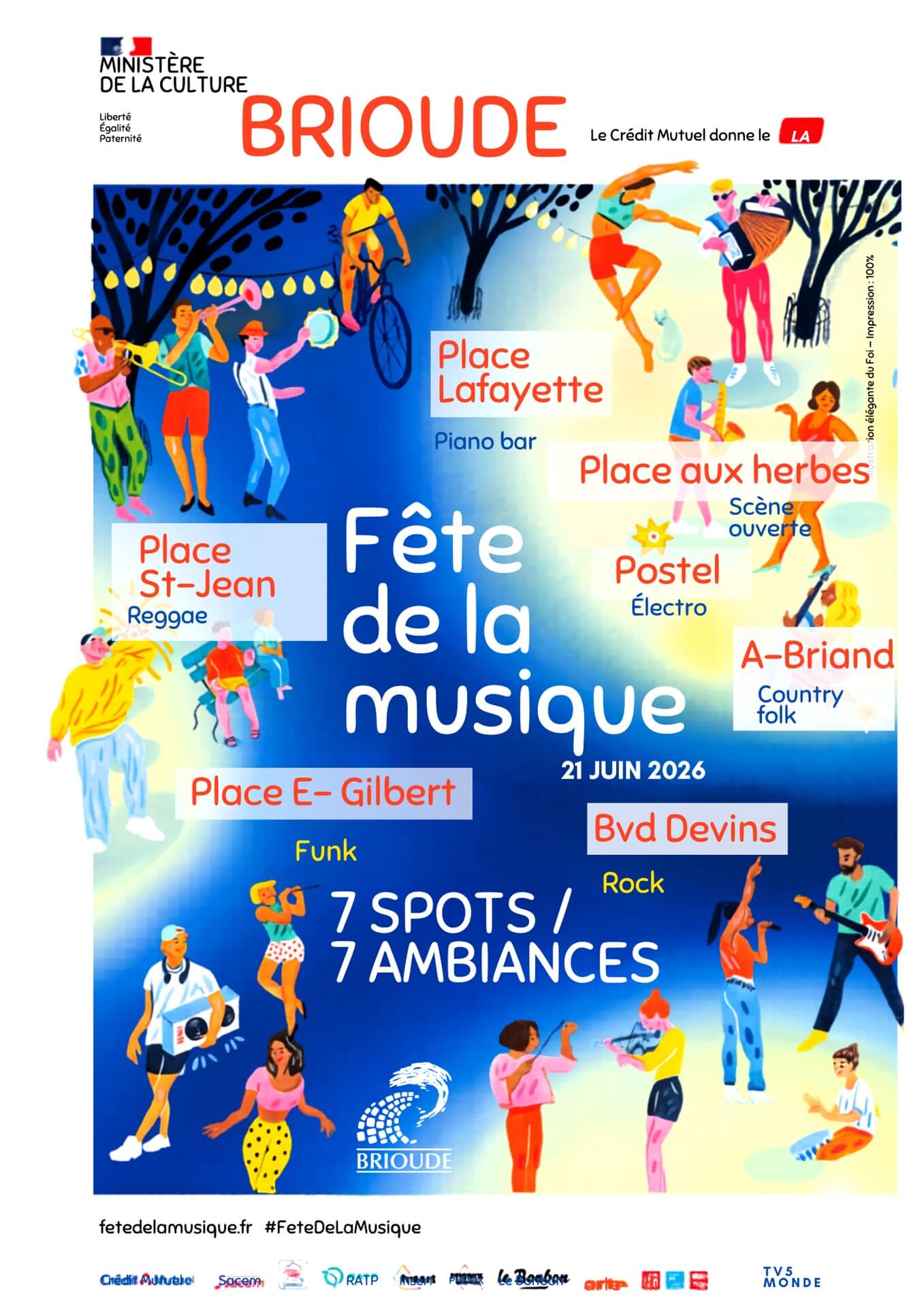 Fête de la musique -Brioude
