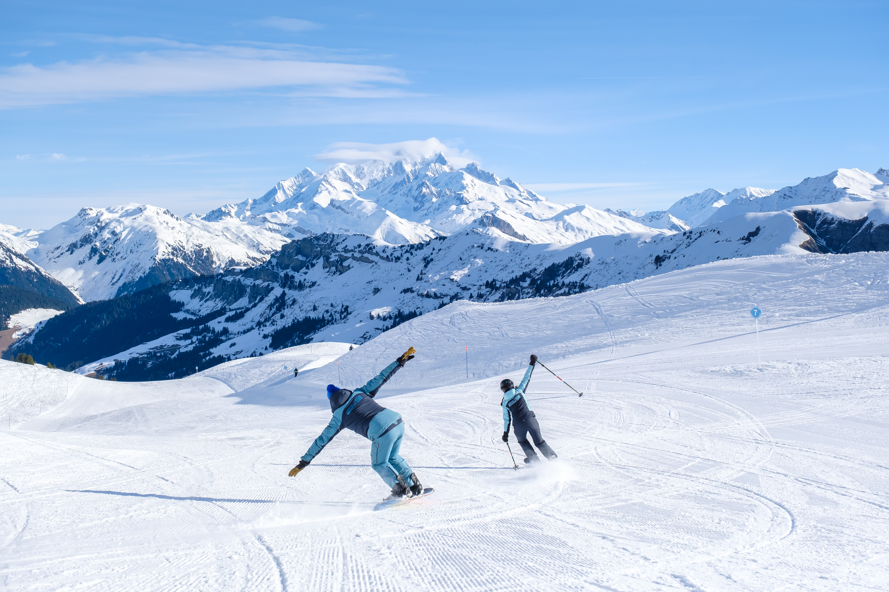 joies du ski sur les pistes_Julien Dorol