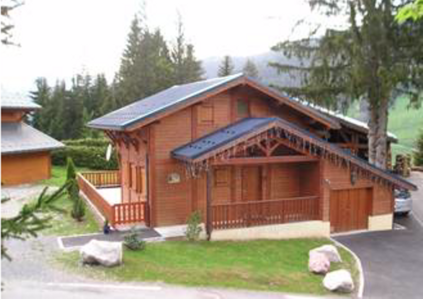 chalet bleu