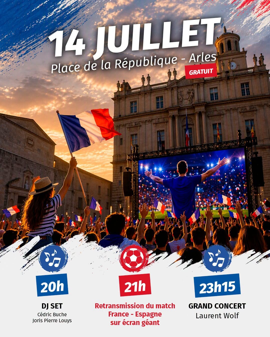 La Fête Nationale à Arles