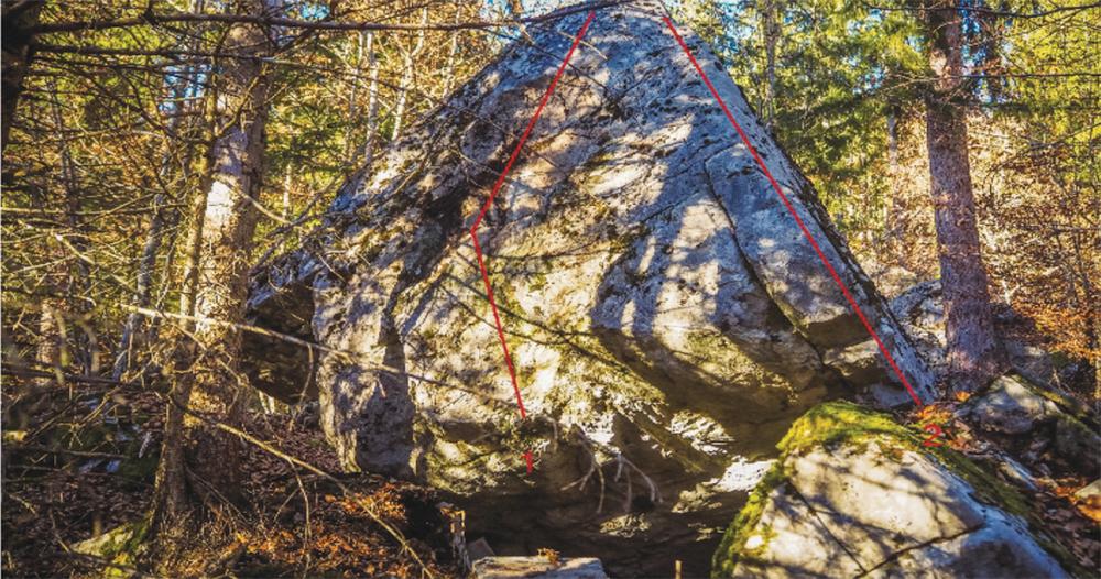 Blocs d'escalade du Plateau d'Assy_Passy