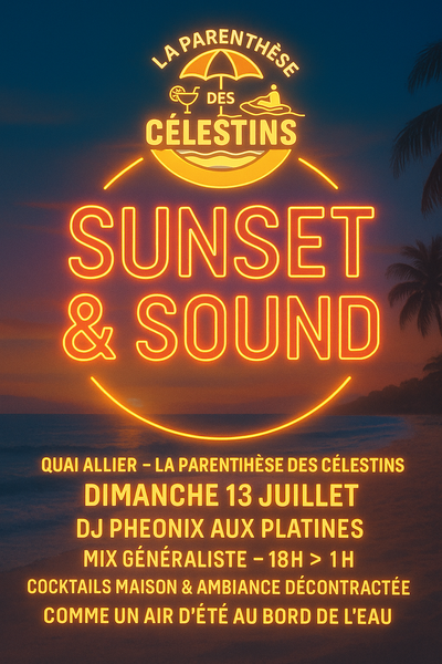 DJ SET Plage des Célestins