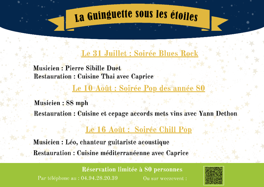Guinguette sous les Etoiles au Domaine Kennel_Pierrefeu-du-Var