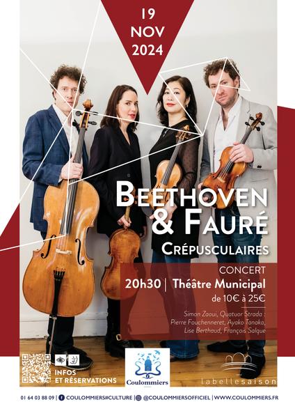 Concert Beethoven & Fauré Crépusculaires