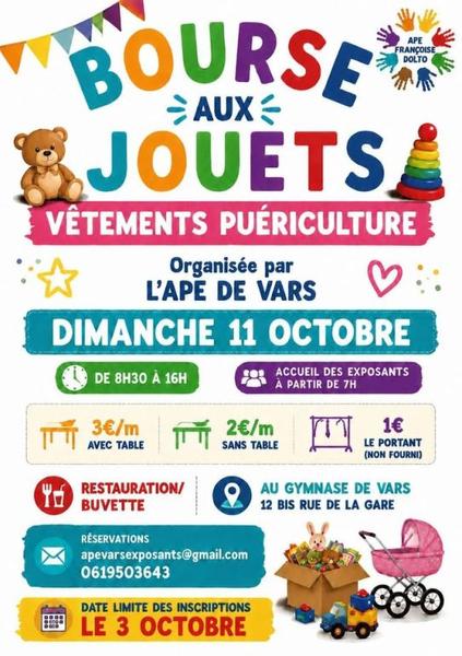 Bourse aux jouets