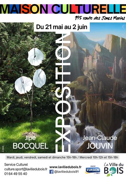 Exposition J. Bocquel & JC Jouvin
