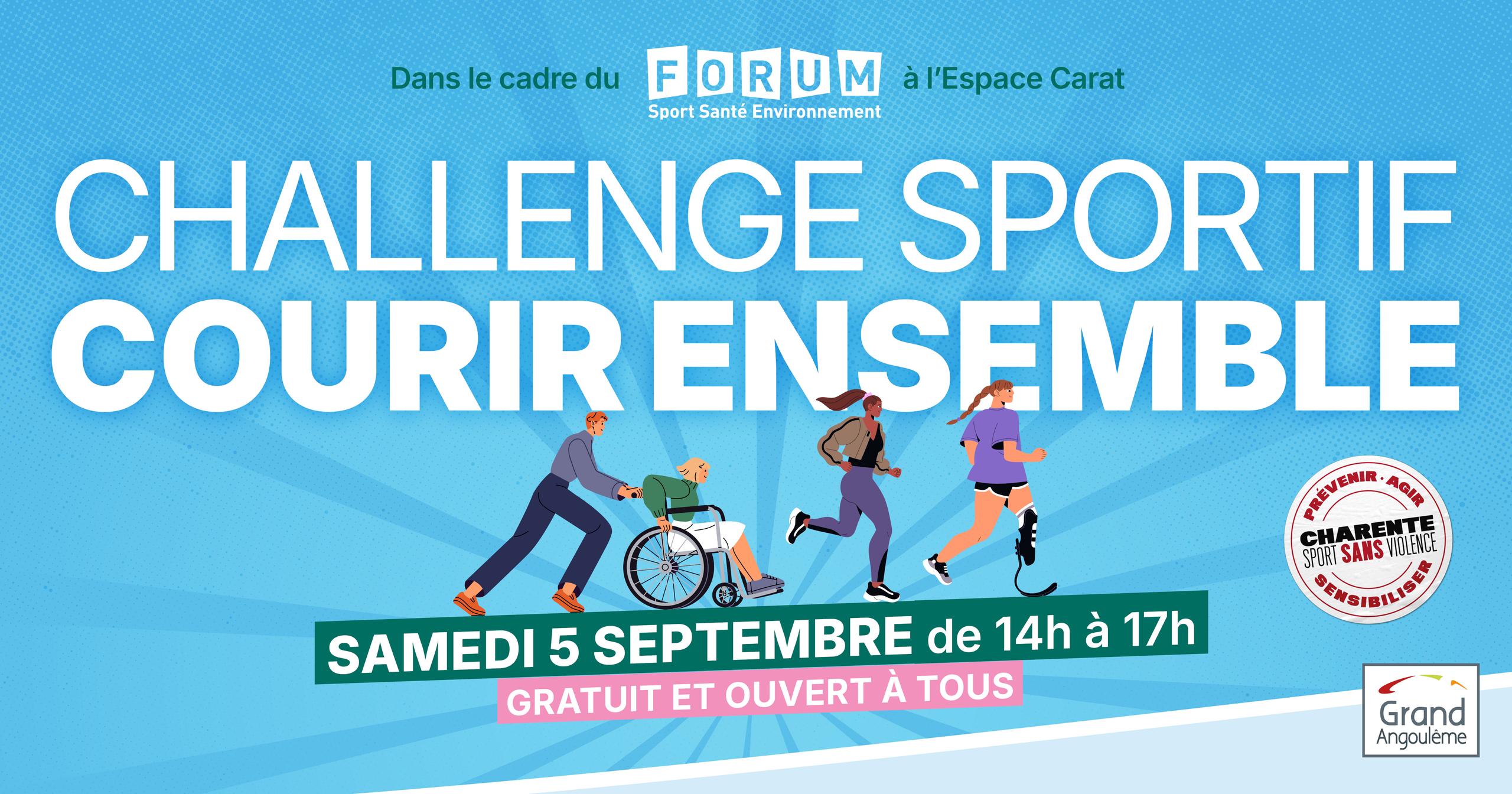 Challenge Sportif Courir Ensemble
