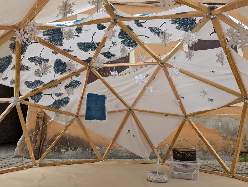 Installation : Géodômes Bohèmes_Chambéry