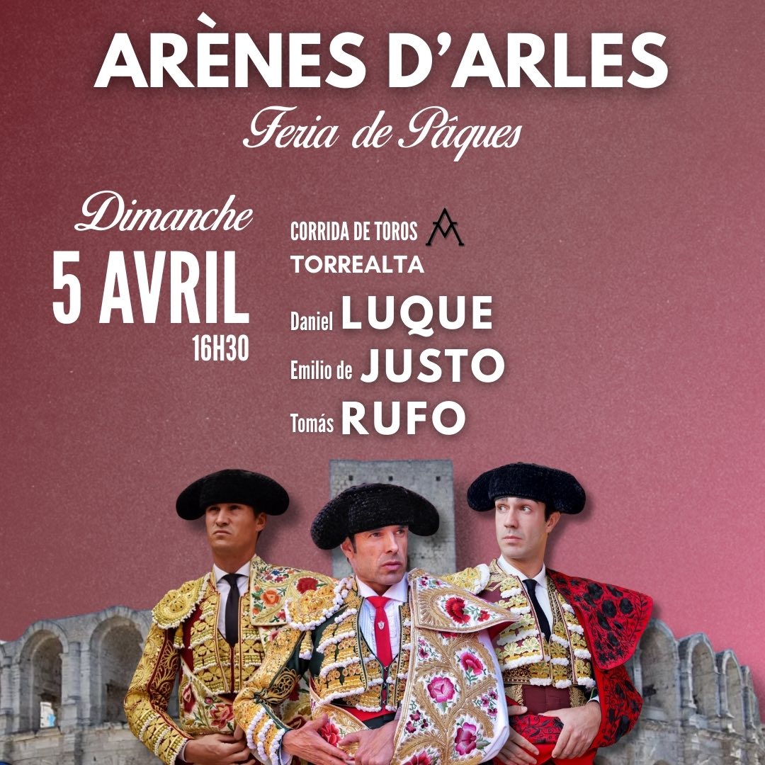 Féria de Pâques – Corrida du dimanche après-midi