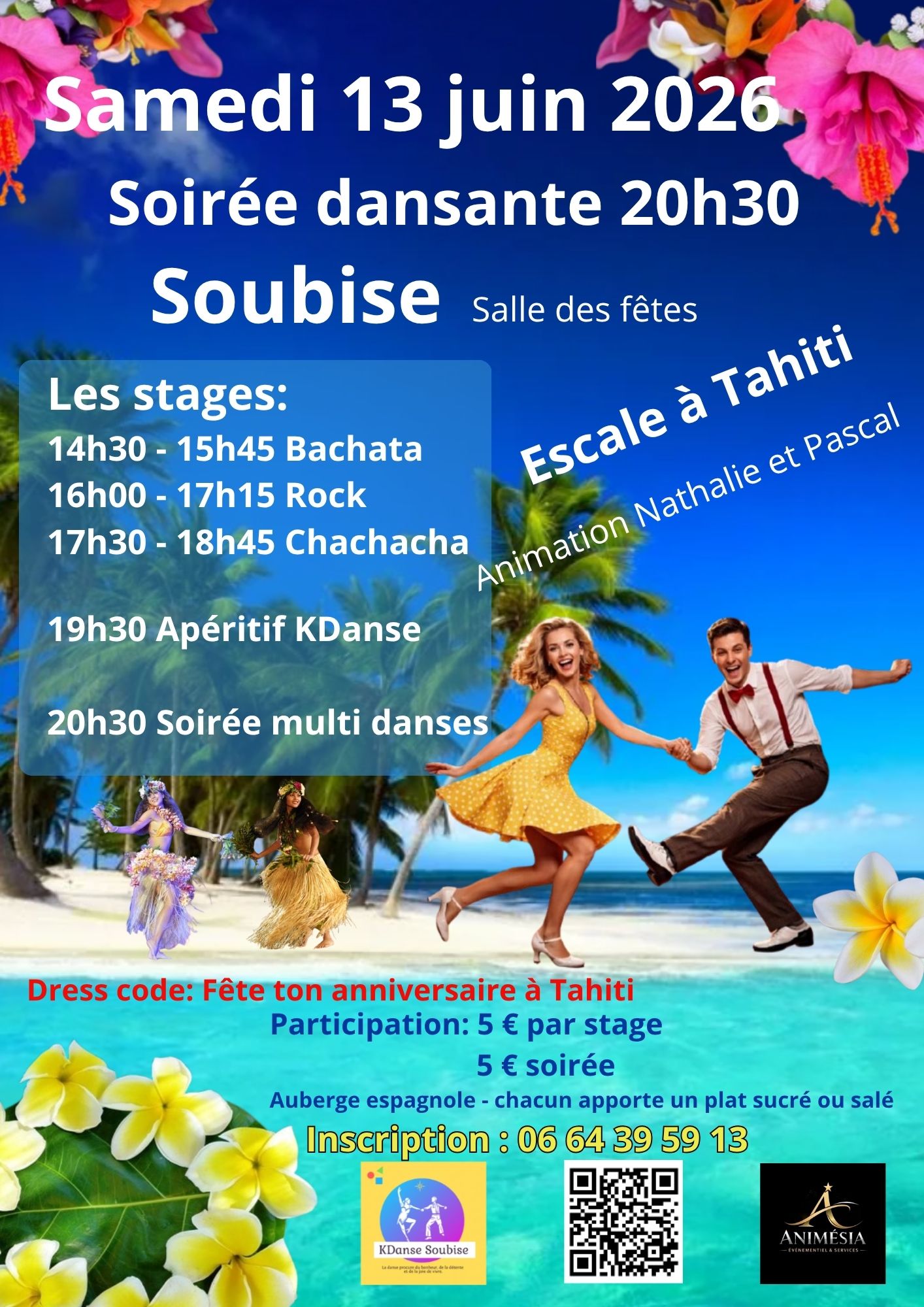 Stages et soirée dansante