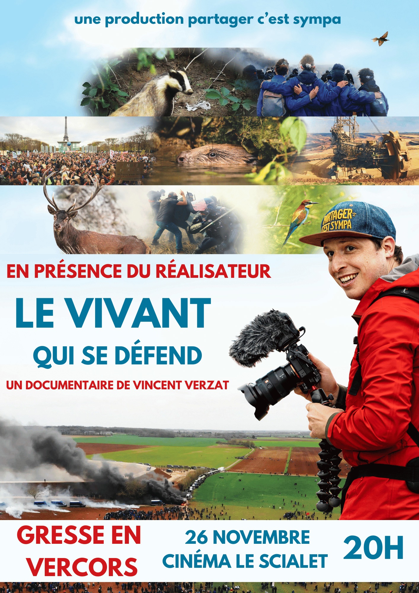 Le vivant qui se défend - Cinéma_Gresse-en-Vercors