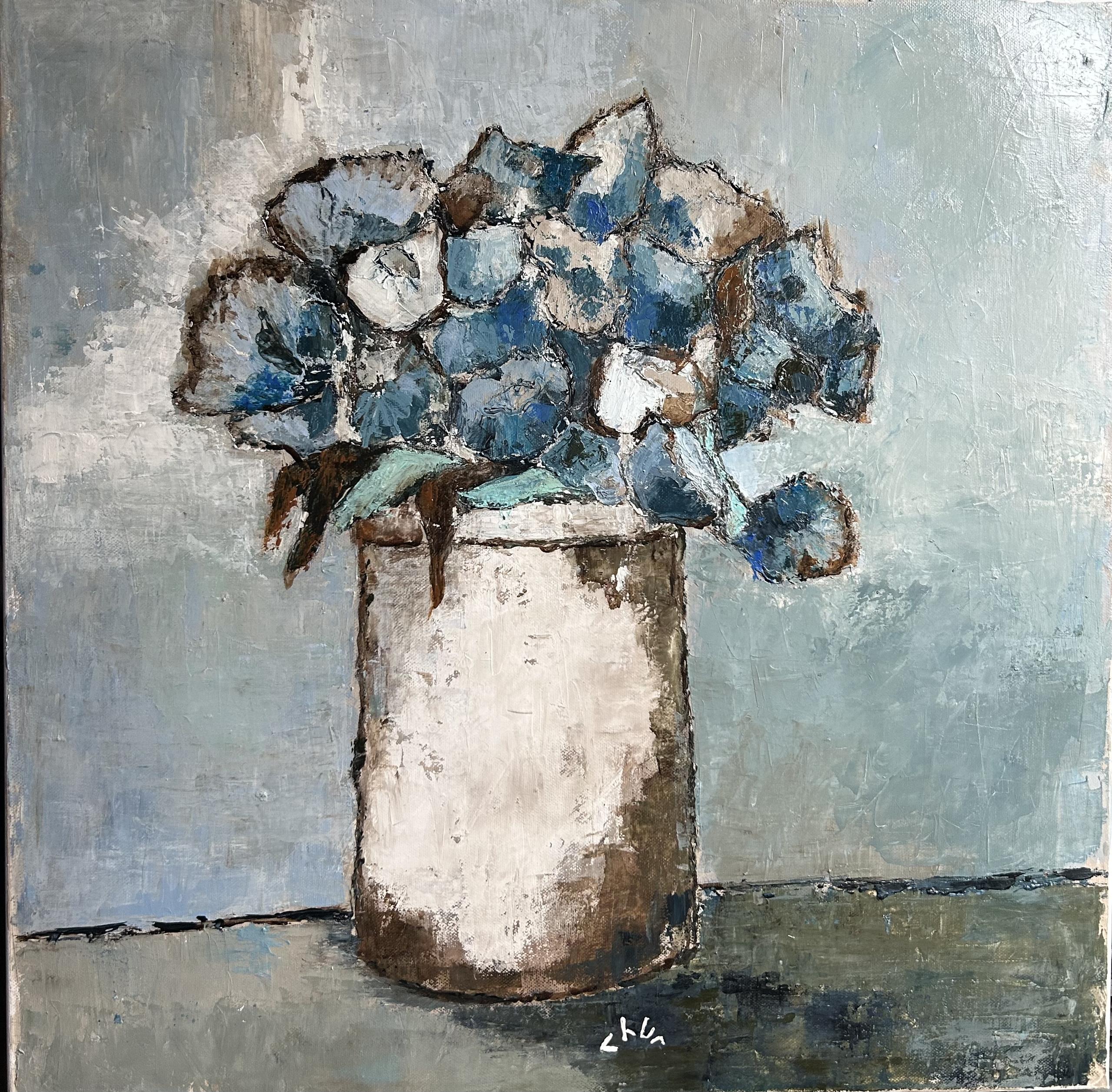 Exposition "Chantal Urrien-Vilain expose" - Peintures acryliques au couteau