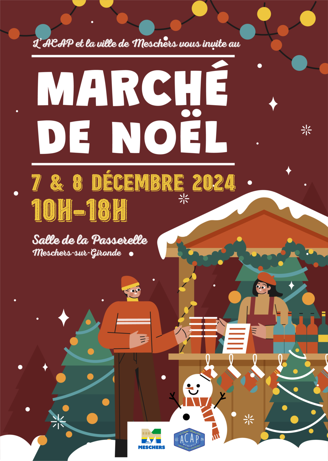 Marché de Noël de Meschers