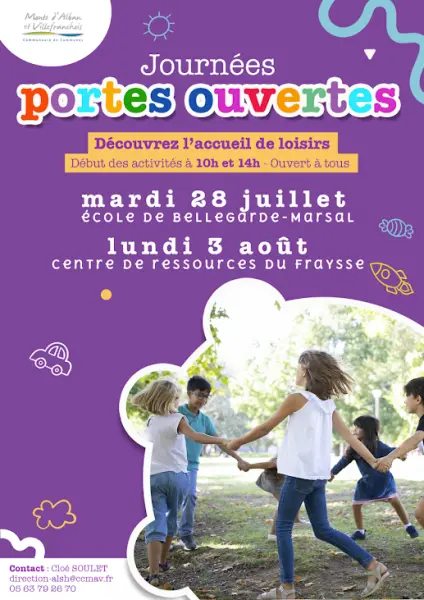 Journées portes ouvertes de l'accueil de loisirs