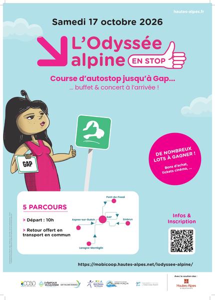 L'Odyssée alpine en stop