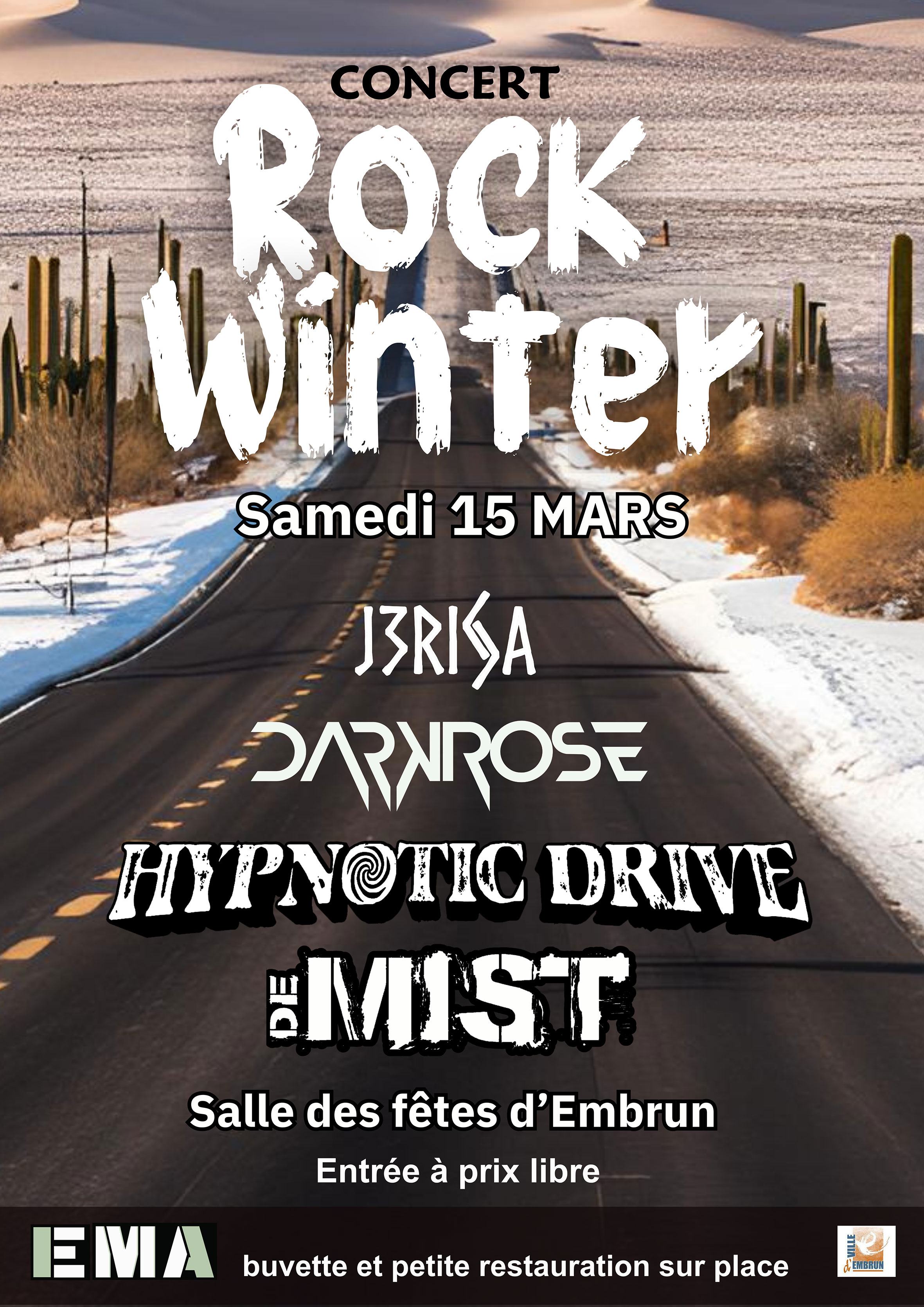 Concert Rock Winter 2eme édition EMBRUN