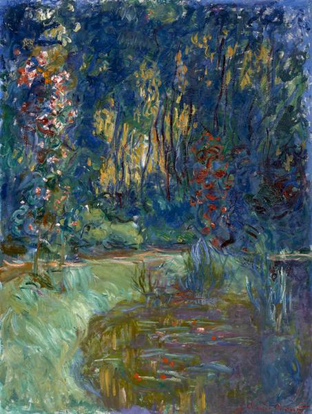 Claude Monet, Coin de l'étang à Giverny, 1917