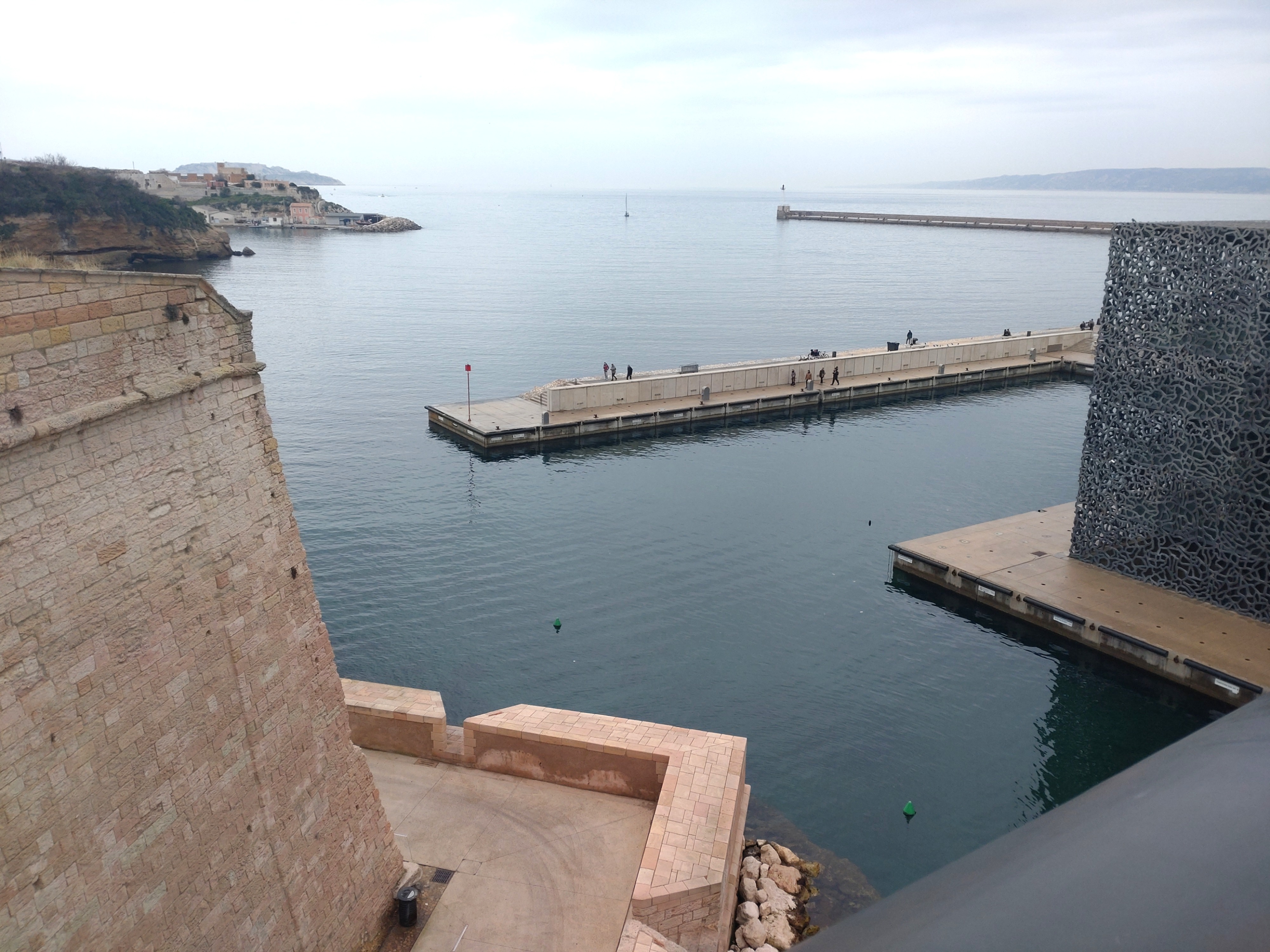 Darse du J4 près du Mucem