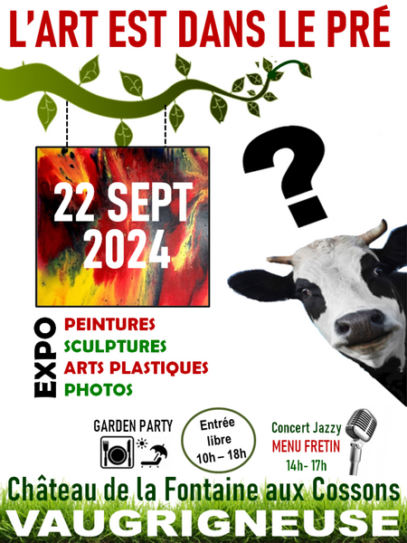 L'Art est dans le pré - septembre 2024