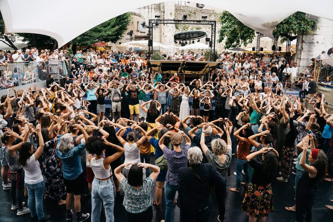 Chant pour tous lors de Jazz à Vienne