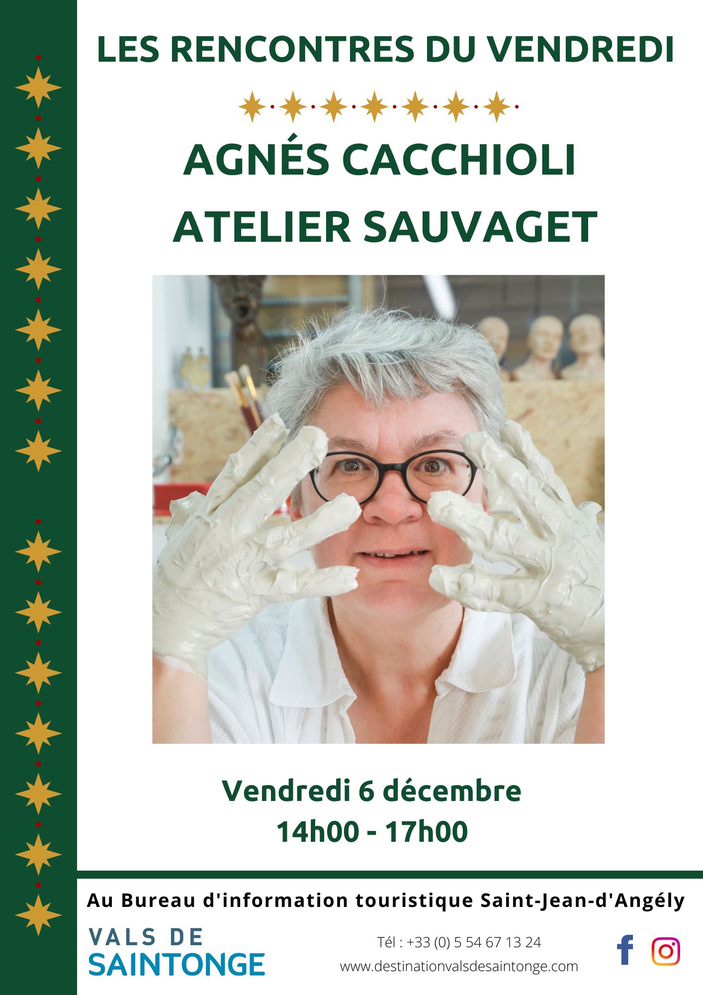 Rencontre du vendredi - Agnés Cacchioli