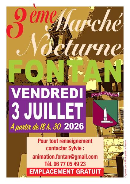 3ème marché nocturne