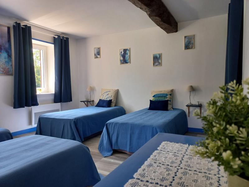 Chambre bleue