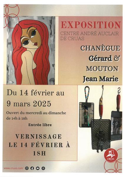 Exposition de peintures et sculptures_Cruas