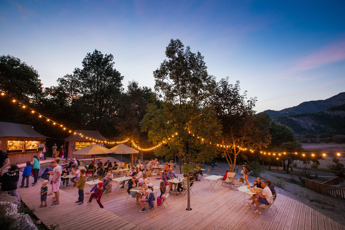 Camping Huttopia Lac de Serre-Ponçon