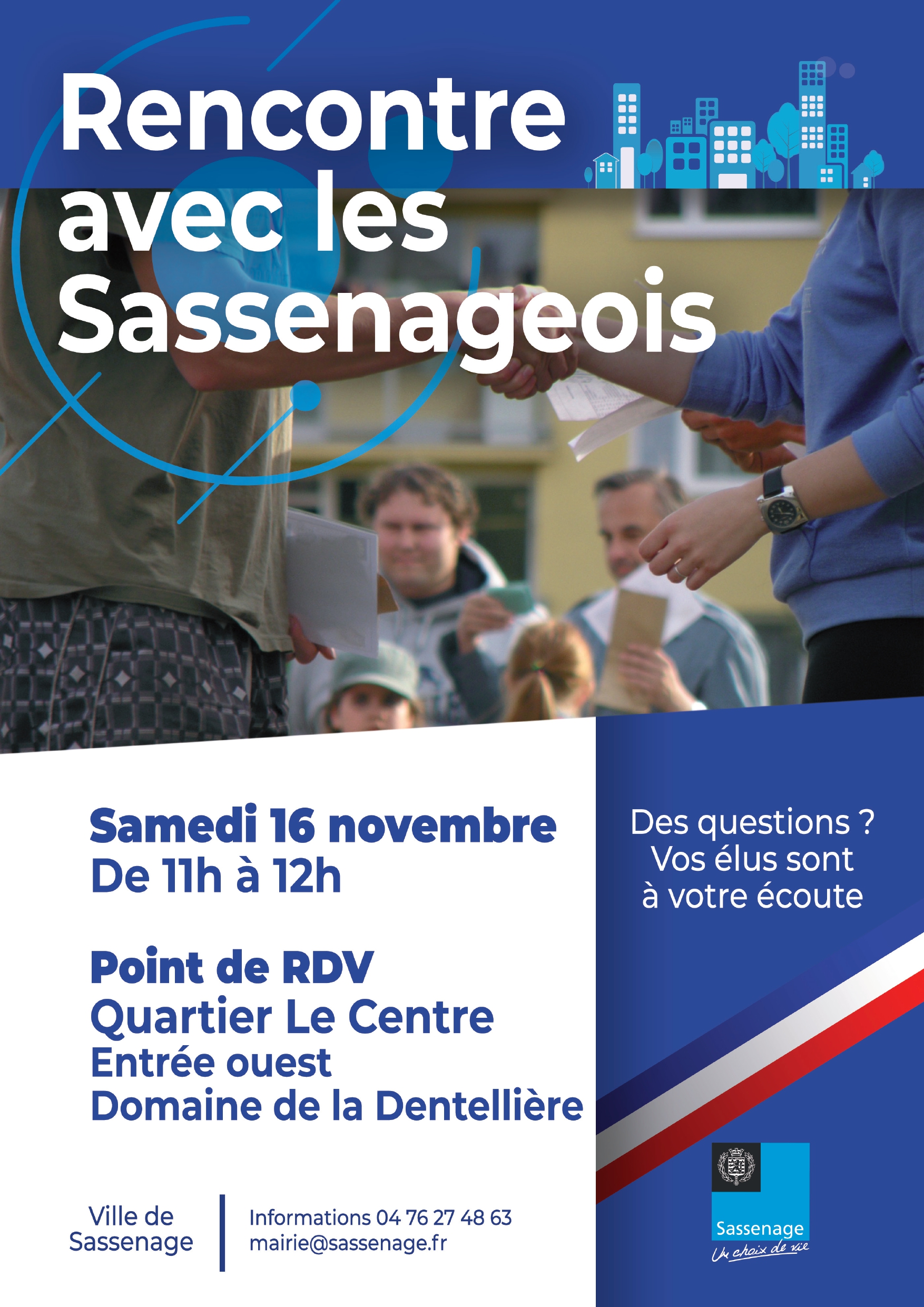 Rencontre avec les sassenageois