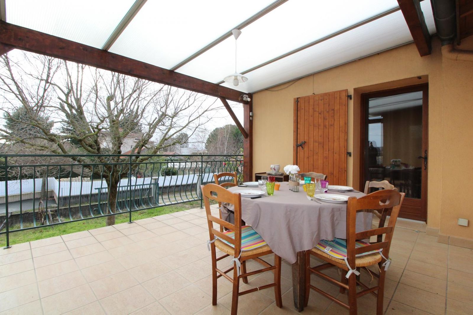 Terrasse du gîte