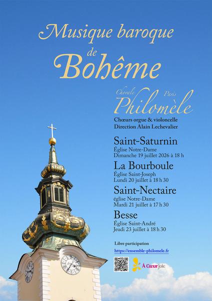 Concert : Musique baroque de Bohême