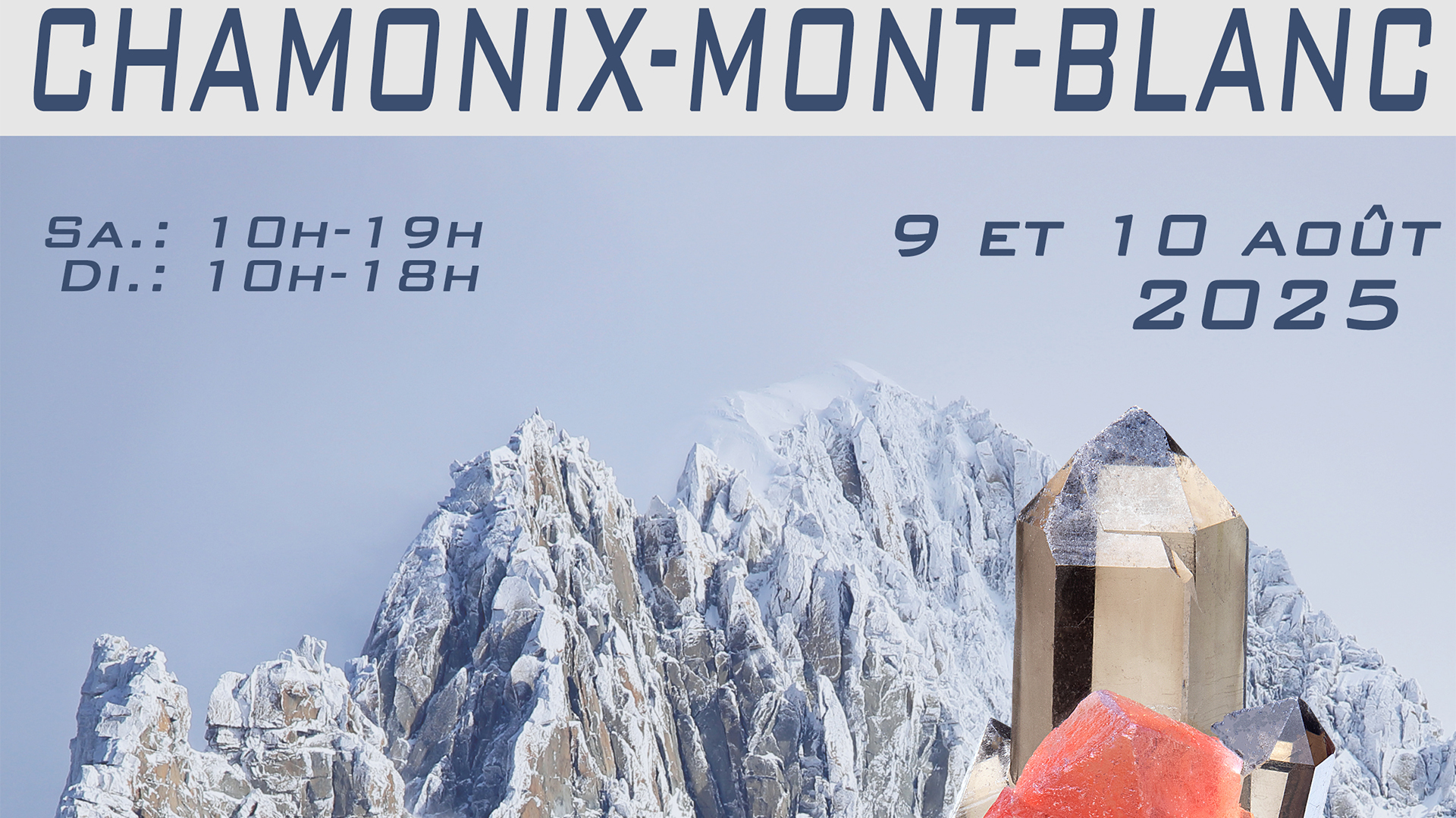 57èmes Journées minéralogiques de Chamonix