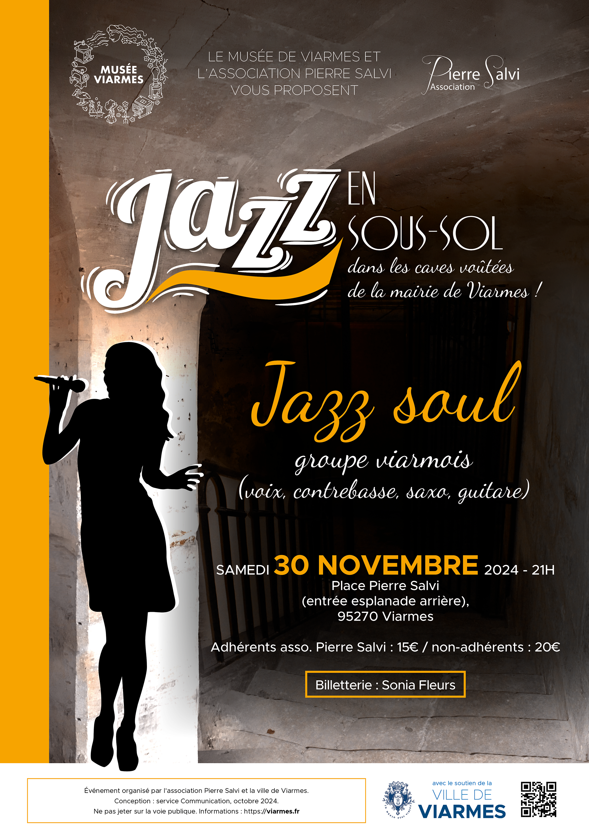 Jazz en sous-sol Le 30 nov 2024