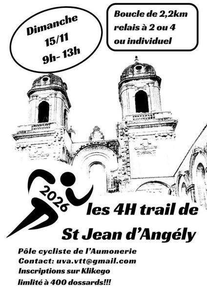 Les 4h trail - Saint-Jean-d'Angély