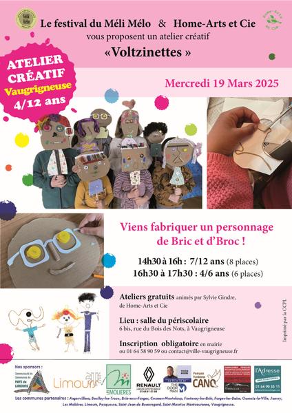 "Voltzinettes" - Ateliers créatifs pour les enfants