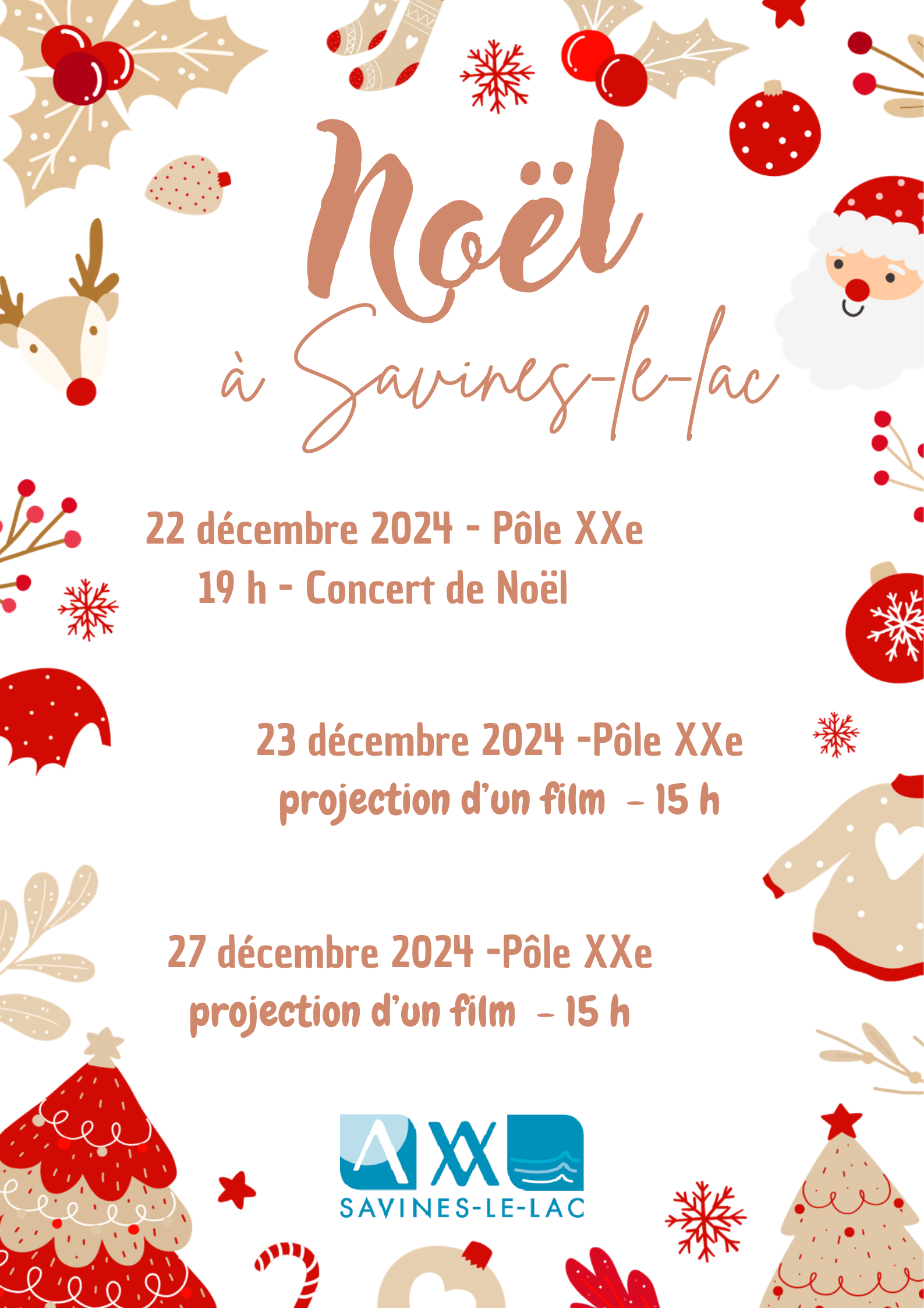 Noël à Savines-le-Lac :  Projection de film_Savines-le-Lac