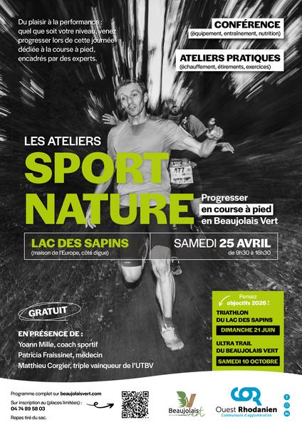 LES ATELIERS SPORT NATURE - Progresser en course à pied en Beaujolais Vert