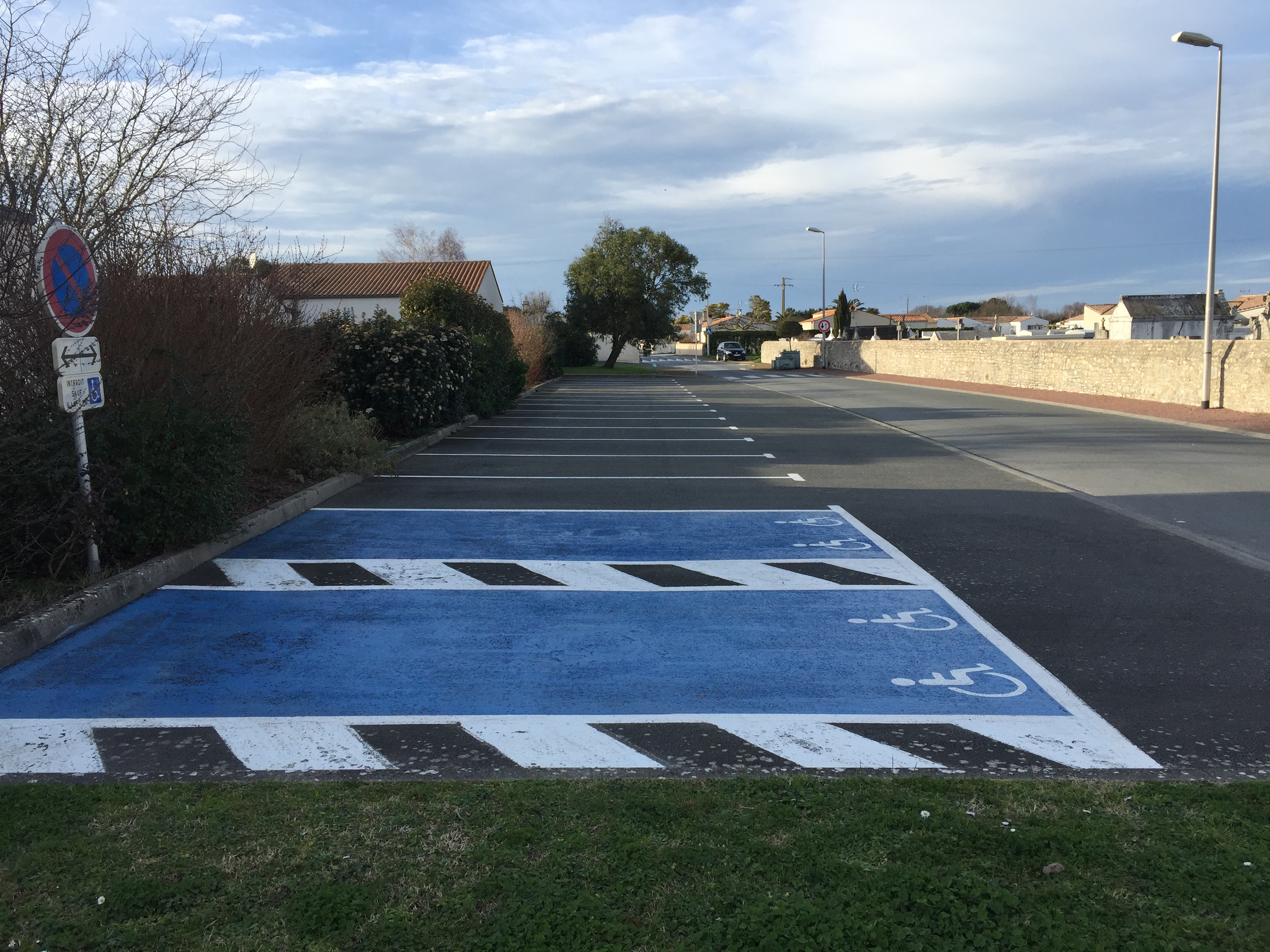 Parking du cimetière