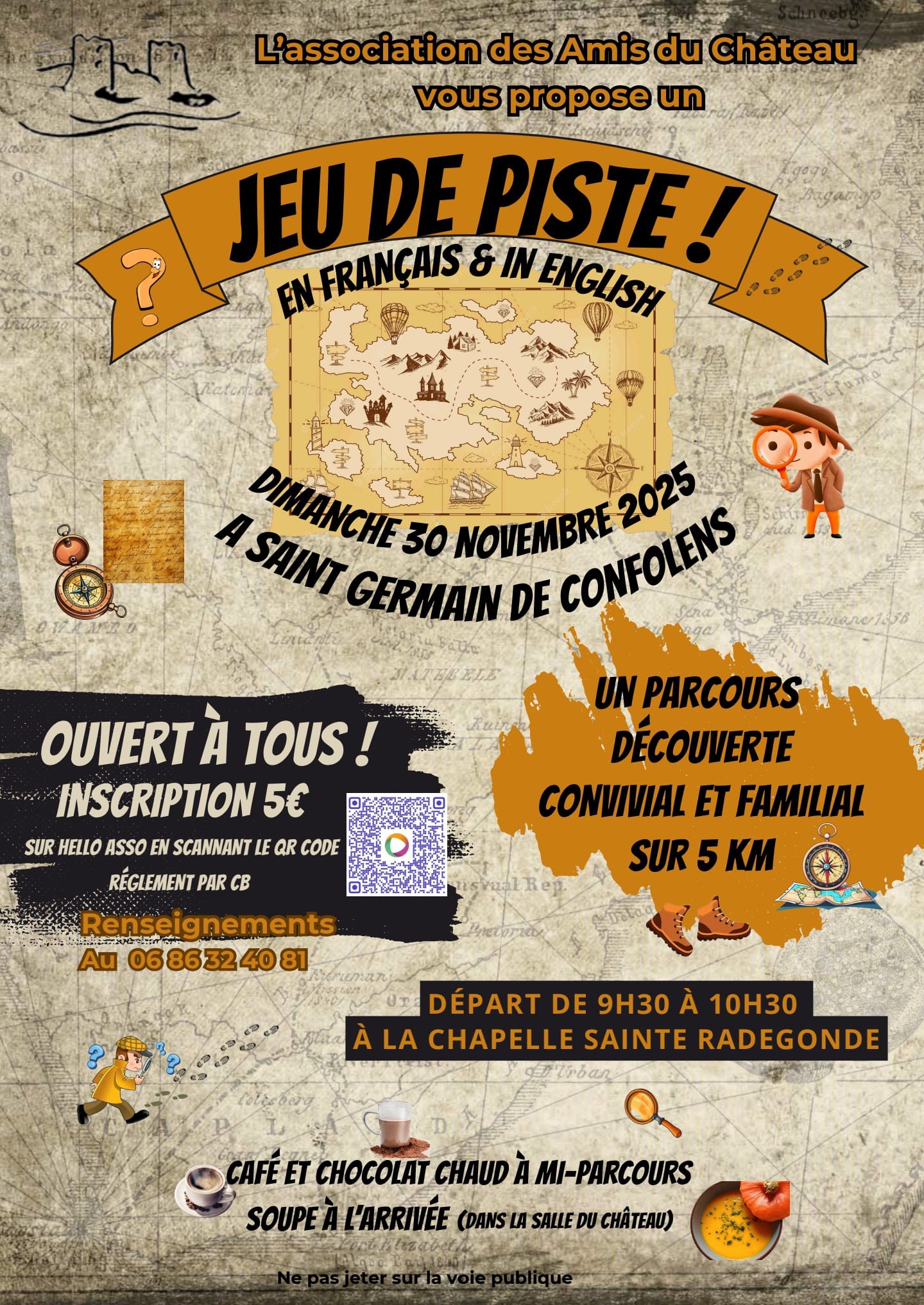 Jeu de piste au Château de St Germain de Confolens