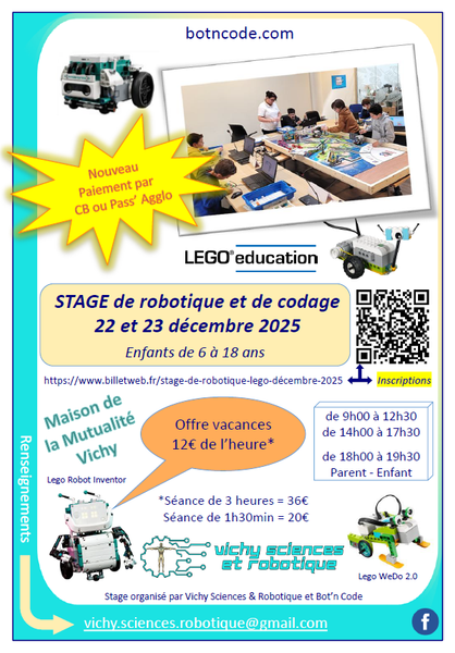Stage robotique Lego